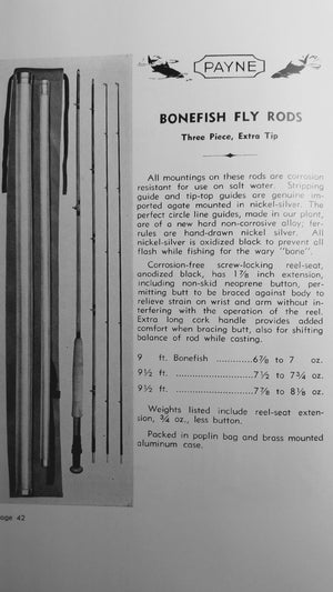 Payne Bonefish Bamboo Rod 9'