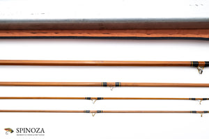 Phillipson Premium Model Fly Rod 8'6" 3/2 #6 - rod sections with guides and wraps