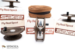 Sage 504 L Fly Reel with Three Extra Spools