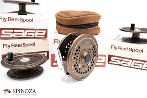 Sage 504 L Fly Reel with Three Extra Spools