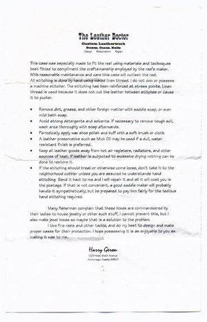 Lee Wulff Ultimate Reel (designed by Stanley Bogdan)