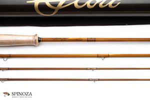 Scott SC774/3 Model Bamboo Fly Rod 7'7" 3/2 #4 - maker signature and rod markings