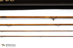 Scott SC774/3 Model Bamboo Fly Rod 7'7" 3/2 #4 - rod sections with guides and wraps