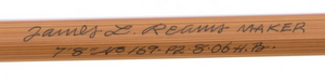 Reams, James -- Hollowbuilt Bamboo Rod 7'8 3wt