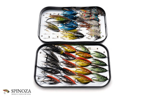 Steve Gobin Salmon Flies in Wheatley Box