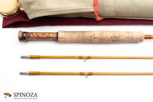 Sweetgrass Bamboo Fly Rod 8' 2/2 #4/5 - handle grip and reel seat detail