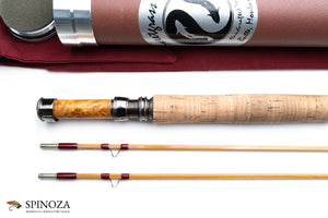 Sweetgrass Penta Bamboo Fly Rod 7'3" 2/2 #4 - handle grip and reel seat detail