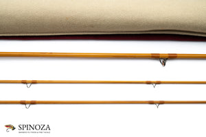 Sweetgrass Bamboo Fly Rod 8' 2/2 #4/5 - rod sections with guides and wraps