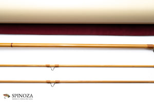 Sweetgrass Octo Bamboo Fly Rod 8' 2/2 #5 - rod sections with guides and wraps