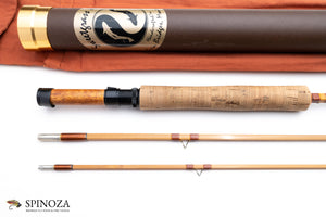 Sweetgrass Mantra Quad Bamboo Fly Rod 7’9” 3/1 #5 - handle grip and reel seat detail