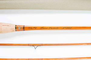 Thomas and Thomas Sans Pareil Fly Rod 7'6" 2/2 #5 - maker's marking and inscription