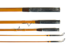 Thomas and Thomas Fly Rod 7'6" 4/2 #3 - rod sections with wrapping detail