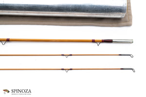 Thomas and Thomas Caenis Bamboo Fly Rod 6'6" 2/2 #3 - full rod assembled view
