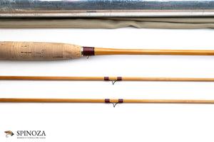 Thomas and Thomas Midge Bamboo Fly Rod 7'6" 2/2 #4 - maker's marking and inscription