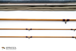 Thomas and Thomas Midge Bamboo Fly Rod 7'6" 2/2 #4 - guide wrapping and spacing