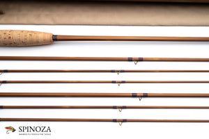 Tim Abbott Bamboo Fly Rod 7'6" 3/2 with Two Sets of Mids & Tips