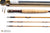 Walt Carpenter Browntone Fly Rod 7'3" 3/2 #4/5