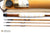 Walt Carpenter Mahogany Bamboo Fly Rod 7'6" 3/2 #4