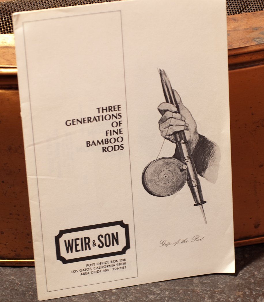 Weir & Son Rod Catalog 1977