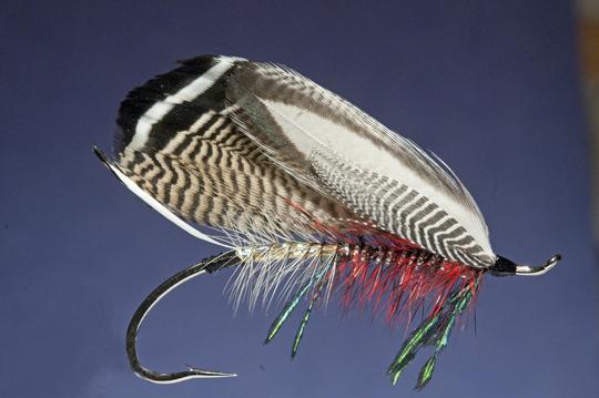 Ken Iwamasa Salmon Fly - Wood Duck Salmon Fly 1.5