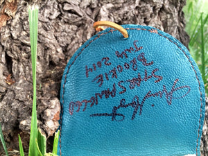 Annie Margarita Leather Reel Case - "Star Spangled Brookie"