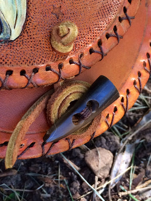 Annie Margarita Leather Reel Case - "Southern Star"