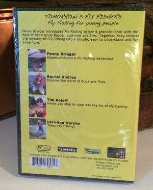 Krieger, Fanny - DVD - Tomorrow's Fly Fisher - Fly Fishing for Young People by Fanny Krieger & Friends