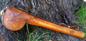 Annie Margarita Leather Rod & Reel Combination Case