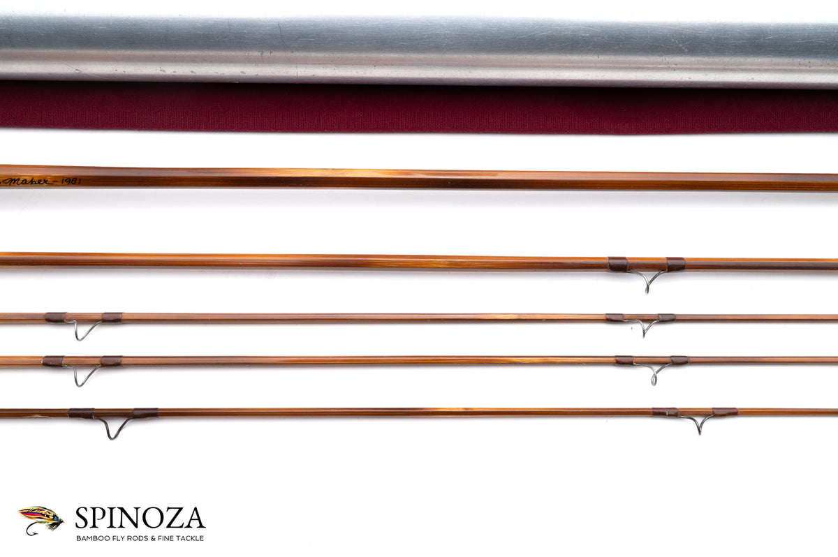 Walt Carpenter Browntone Bamboo Fly Rod 7'6" 3/3 #4/5
