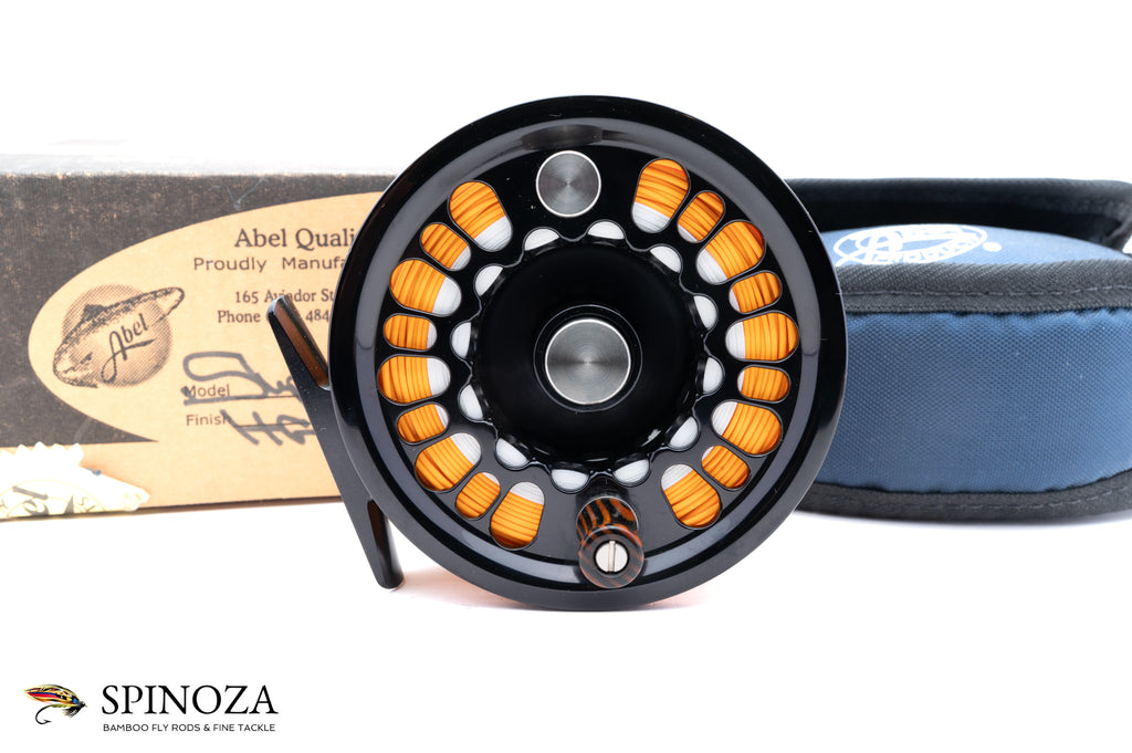 abel super 6n fly reel 6 Yards Per Spool:3920 SOFT PLASTIC U.V. FISHING size freshwater species Made LM Bass