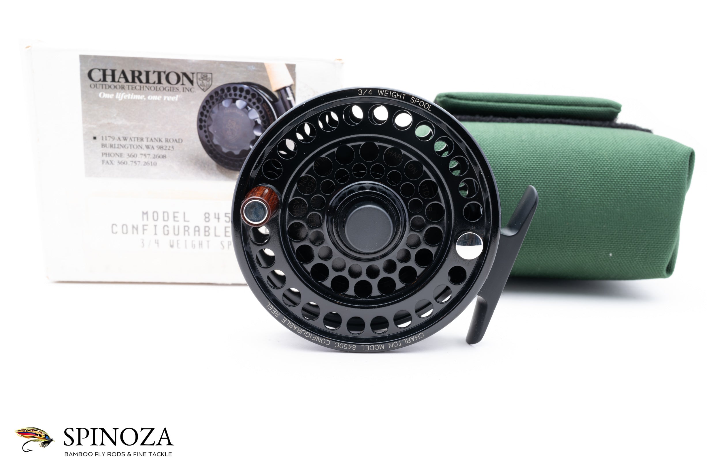 3/4 weight fly reel Charlton 8450C Fly Reel with 3/4 Spool