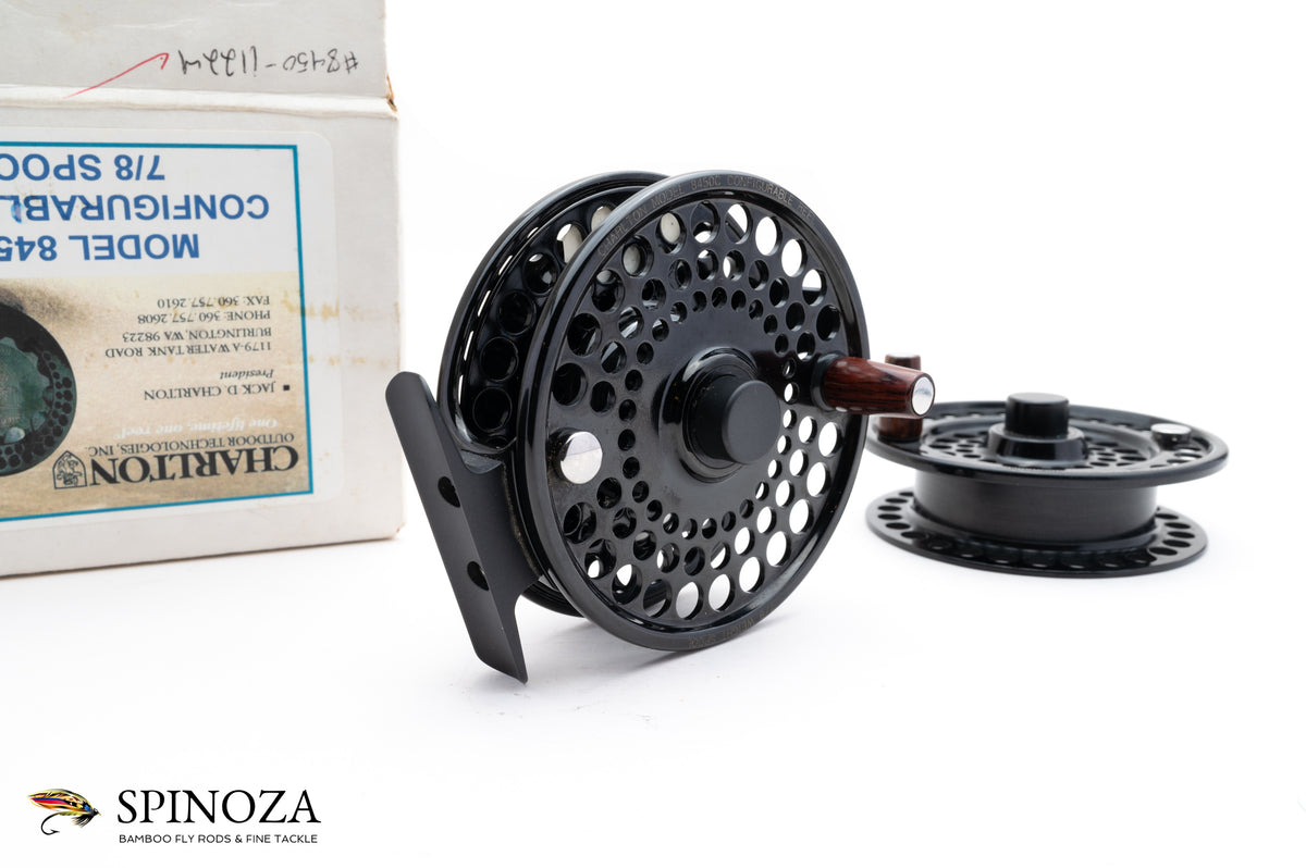 Charlton 8450C Fly Reel with 7/8 spool and 3/4 extra spool