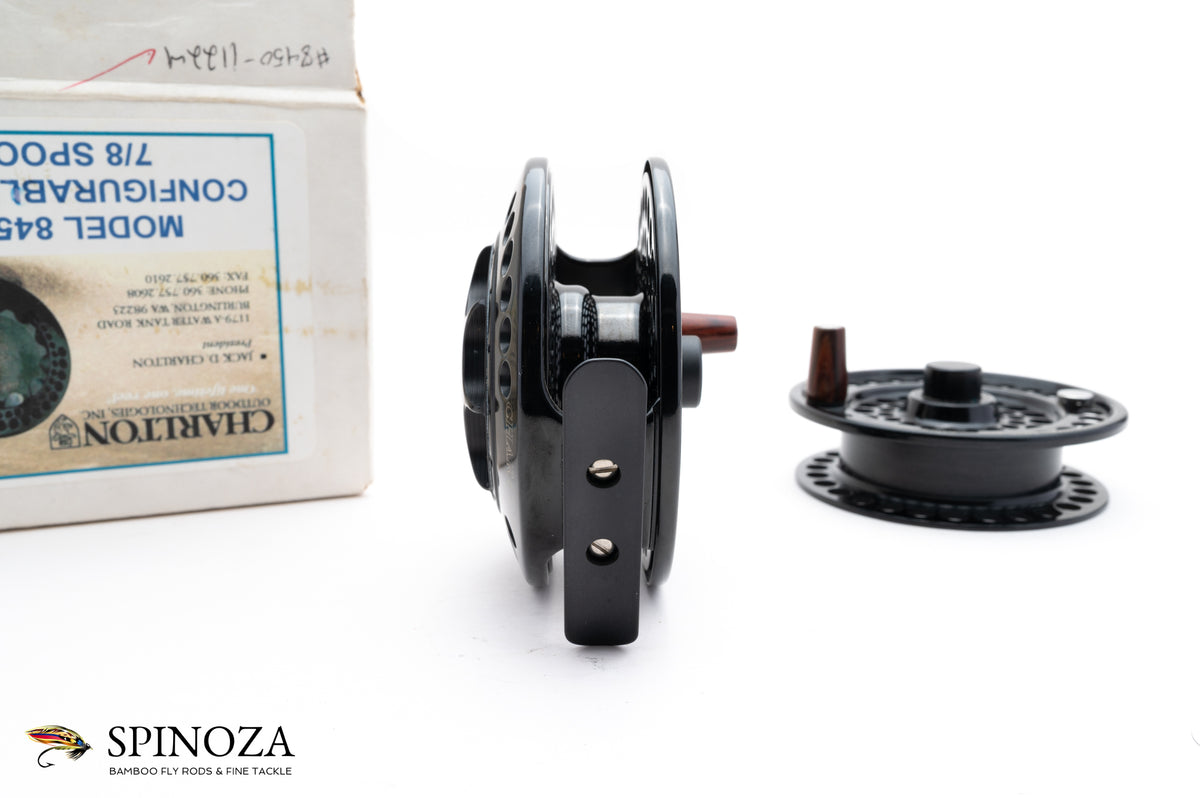 Charlton 8450C Fly Reel with 7/8 spool and 3/4 extra spool