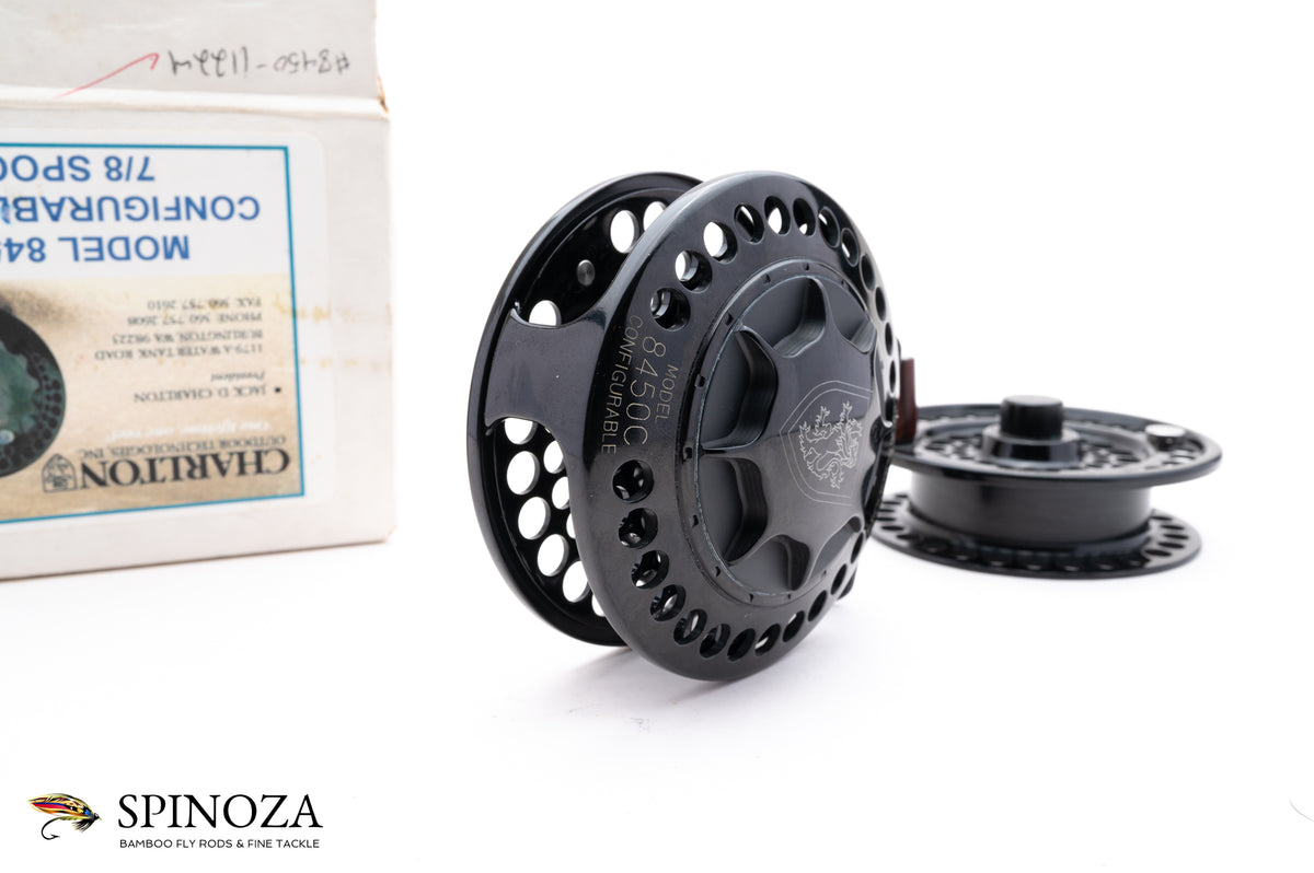Charlton 8450C Fly Reel with 7/8 spool and 3/4 extra spool