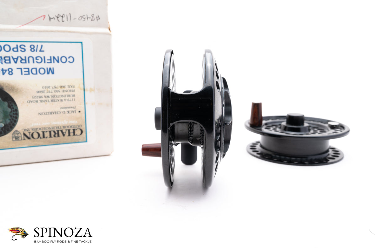 Charlton 8450C Fly Reel with 7/8 spool and 3/4 extra spool