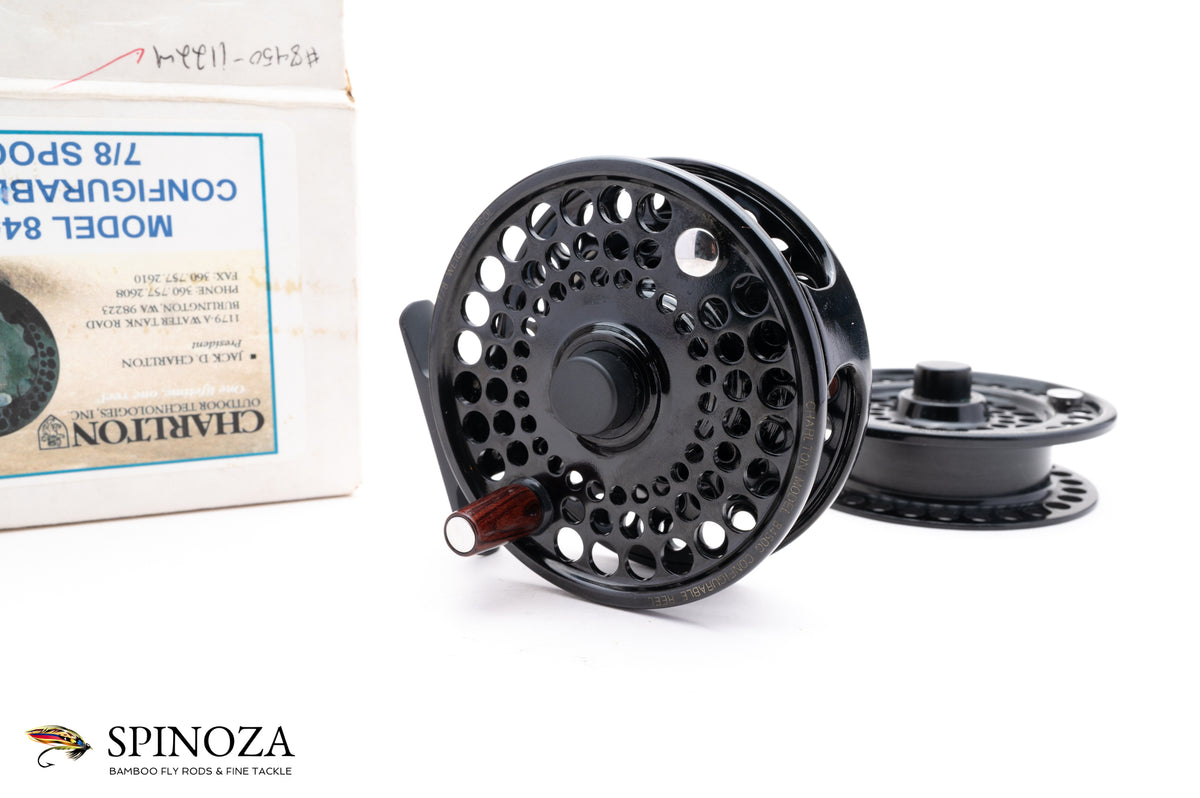 Charlton 8450C Fly Reel with 7/8 spool and 3/4 extra spool