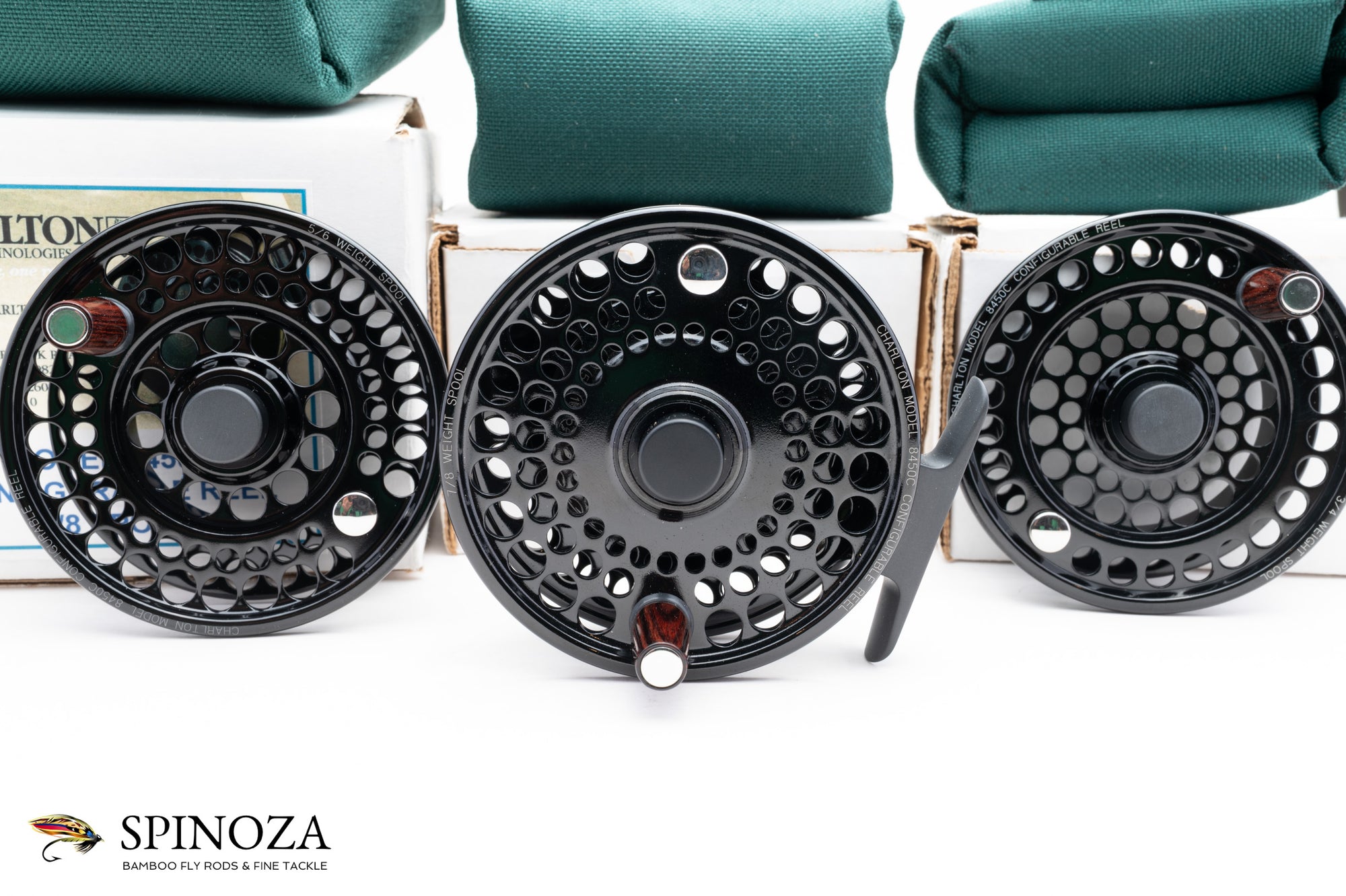 Charlton 8450C with 3/4, 5/6, and 7/8 Spools