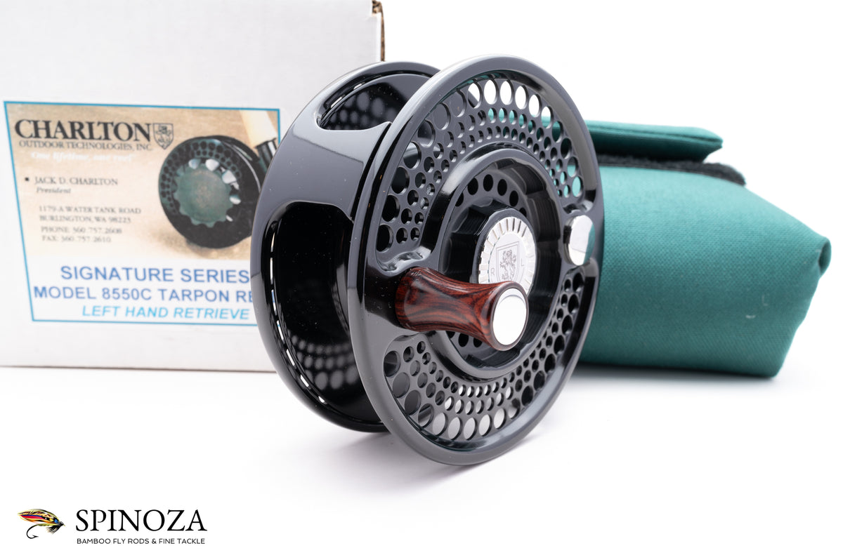 Charlton Signature 8550C Reel with Tarpon Spool LHW