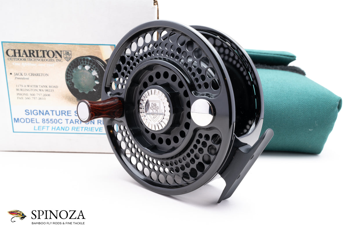 Charlton Signature 8550C Reel with Tarpon Spool LHW