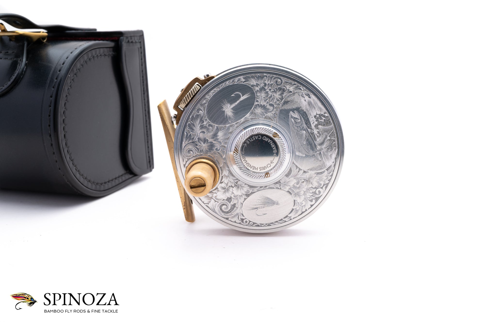 chris henshaw fly reels 4" Wide Drum Brass Face Perfect Reel For sale here is a