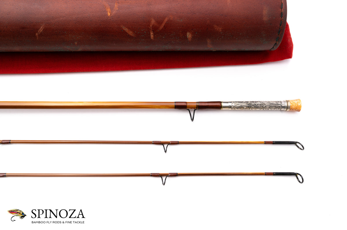 Darryl Whitehead Bamboo Fly Rod 7'9" 2/2 #6 and Saracione Fly Reel 3 1/4" Limited Edition Set