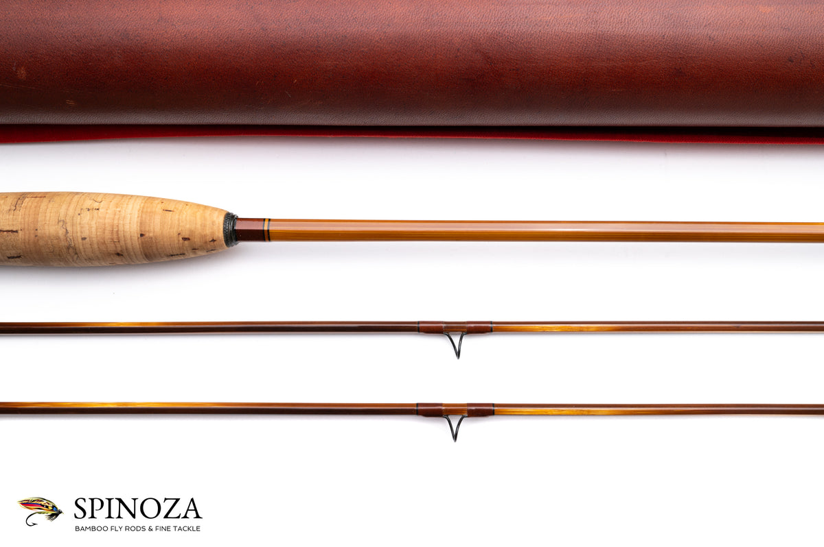 Darryl Whitehead Bamboo Fly Rod 7' 2/2 #4 and Saracione Deluxe Fly Reel 2 3/4" Combination Set