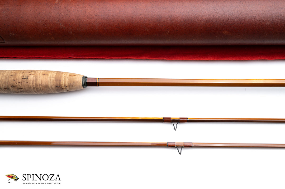 Darryl Whitehead Bamboo Fly Rod 7'3 2/2 #5 and Saracione Deluxe Fly Reel 3" Combination Set