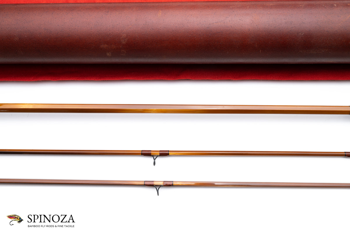 Darryl Whitehead Bamboo Fly Rod 7'3 2/2 #5 and Saracione Deluxe Fly Reel 3" Combination Set