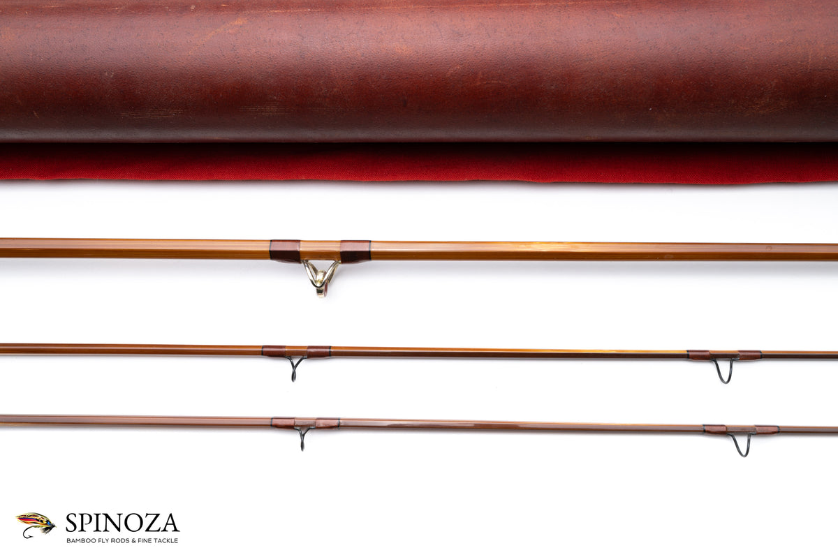 Darryl Whitehead Bamboo Fly Rod 7'3 2/2 #5 and Saracione Deluxe Fly Reel 3" Combination Set