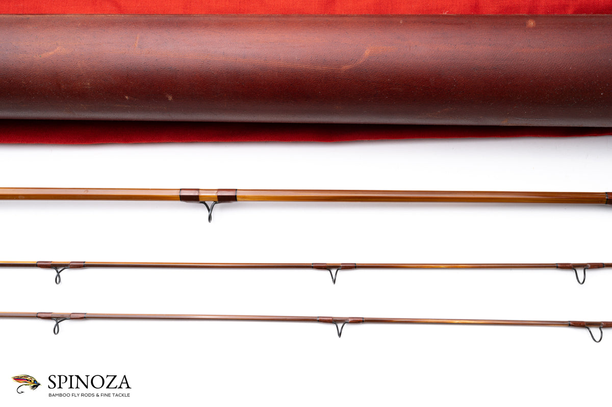 Darryl Whitehead Bamboo Fly Rod 7'3 2/2 #5 and Saracione Deluxe Fly Reel 3" Combination Set