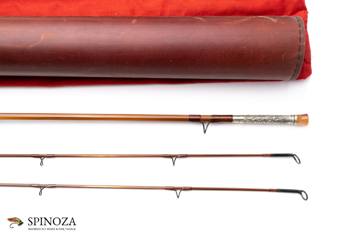 Darryl Whitehead Bamboo Fly Rod 7'3 2/2 #5 and Saracione Deluxe Fly Reel 3" Combination Set