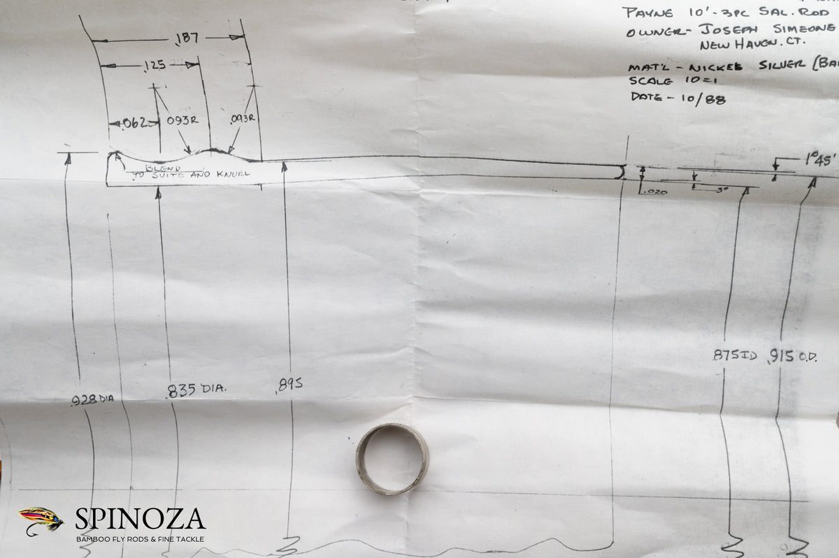 EF Payne Bamboo Fly Rod 10' 3/2 #6/7