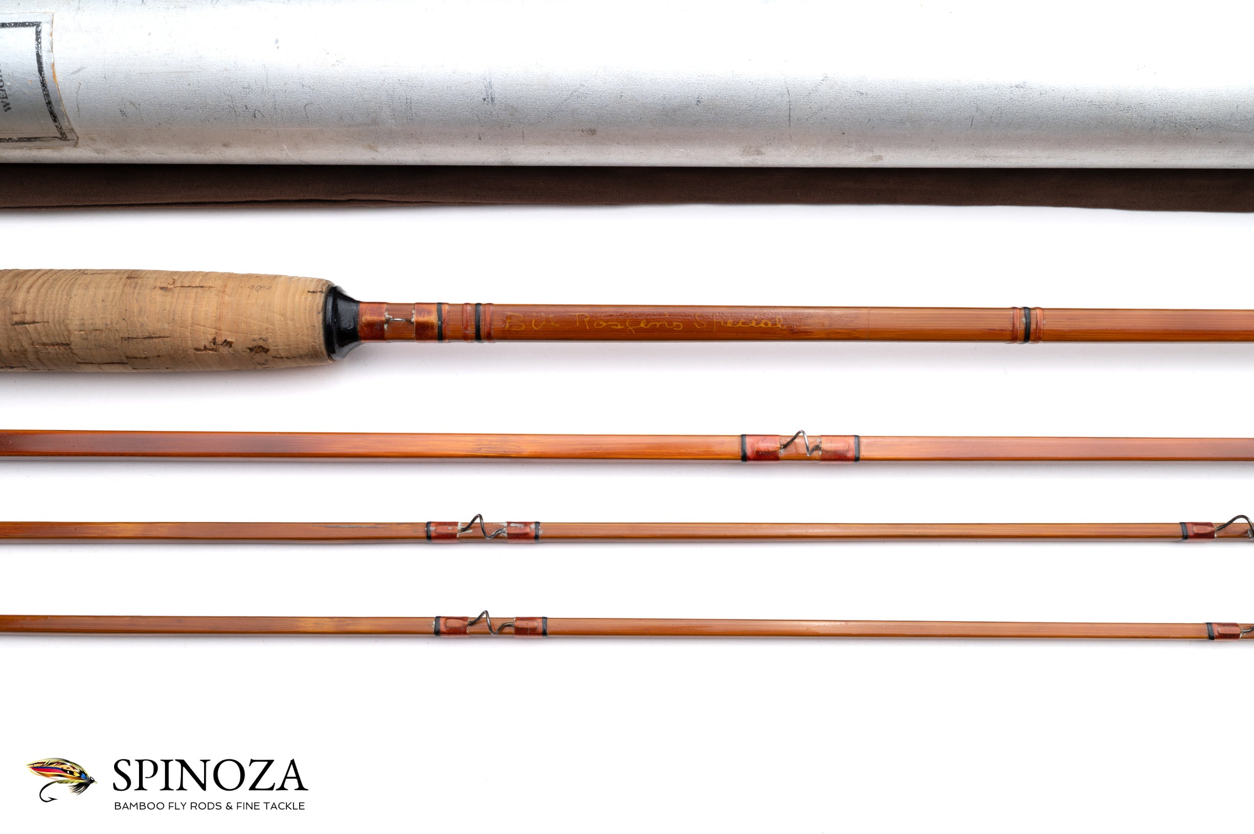 Edwards Quadrate Bamboo Fly Rod 8' 3/2 #7/8 - Spinoza Rod Company