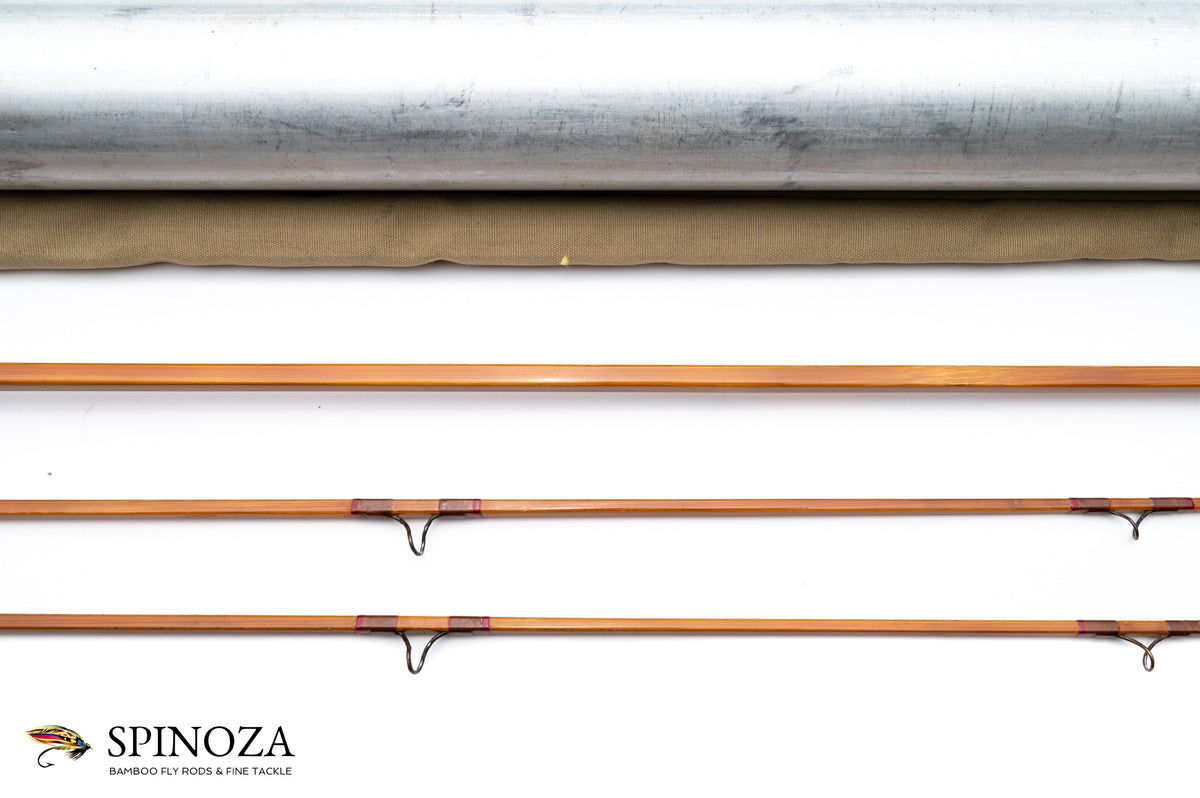 Edwards Quad Bamboo Fly Rod #40 - guide wrapping and spacing